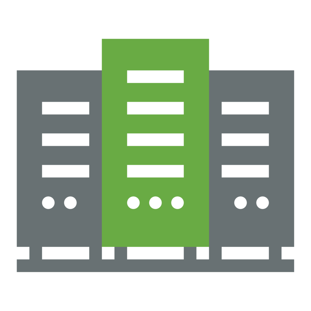 Illustration of a data center